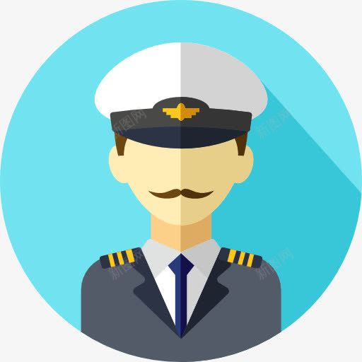 试点图标平面电商创意素材头像图标