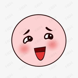 手绘卡通表情可爱的笑脸免抠元素素材图片免费下载千库网