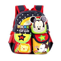 disney迪士尼卡通米奇小孩宝宝可爱儿童包幼儿园书包男女儿童