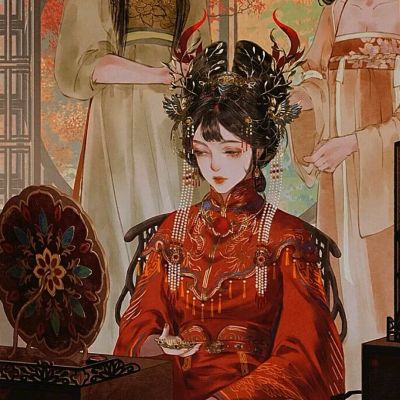 女孩动漫手绘头像