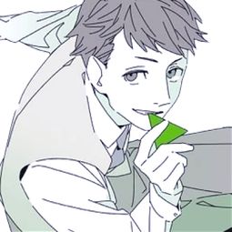 男生富有生机的动漫头像