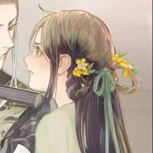 情侣头像丨超好看情侣头像真人一人一张动漫0702期