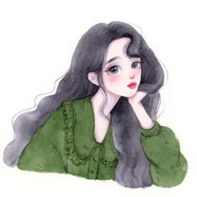 可爱手绘简笔画女头,可爱漂亮的小女生小姑娘