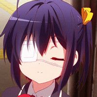 紫色动漫少女图片