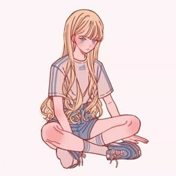 粉色系时尚女生手绘动漫头像爱你一生不变