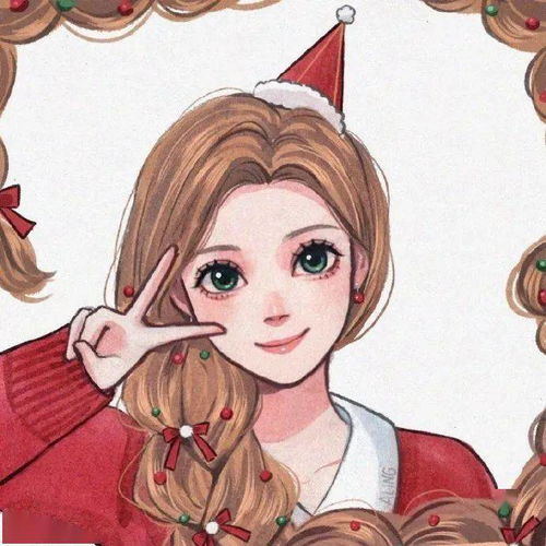 圣诞头像祝你快乐不止圣诞这一天