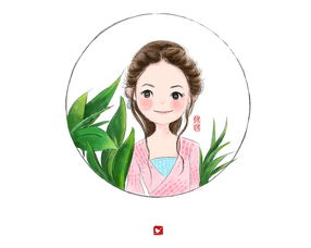 插画手绘人物卡通头像手绘画像情侣头像
