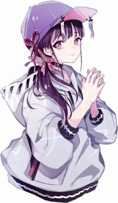 紫色系列动漫女孩,世事黯浊,愿你明媚如初
