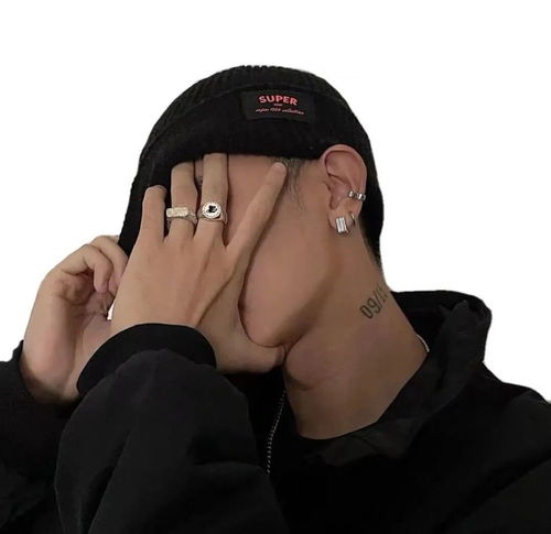 头像白底男头