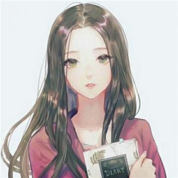 女生动漫头像可爱二次元仙气人生的终极目标当富婆