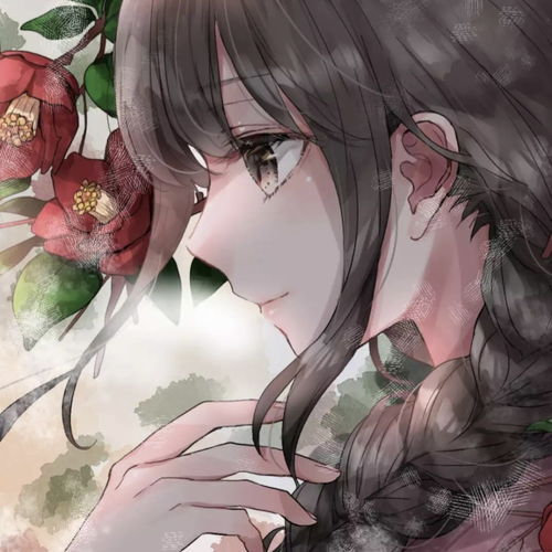 画风超美的动漫女生头像