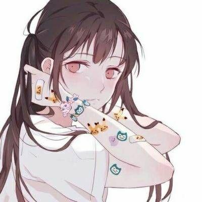 亲密恩爱一男一女动漫情侣古风头像和你一起走到暮年古稀
