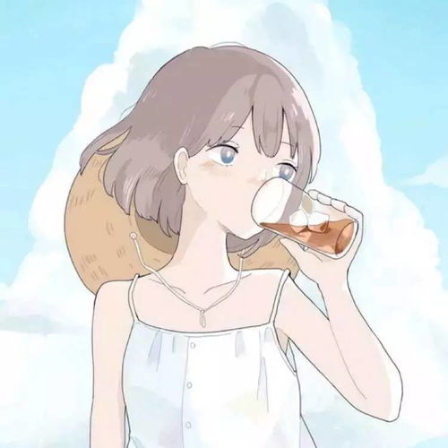 动漫女生头像你是我最想留住的幸运