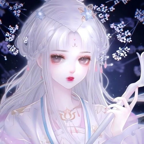 动漫女生头像我看着日出与日落,幻想着梦想与未来