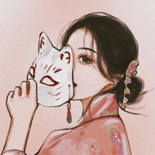 粉色系动漫女头