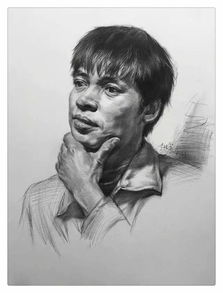 素描头像男女青年各种角度都在这