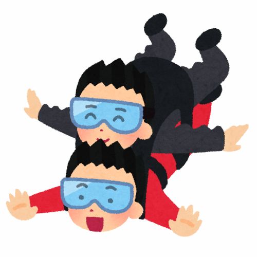 奥运会亚运会体育项目跳伞设计游泳比赛各项比赛奥运火炬观光团卡通插画免扣素材手绘png23插画运动比赛健身