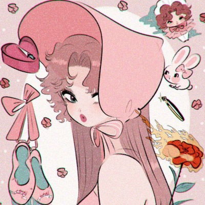 女生漫画图头像大全堆糖唯美女孩漫画头像