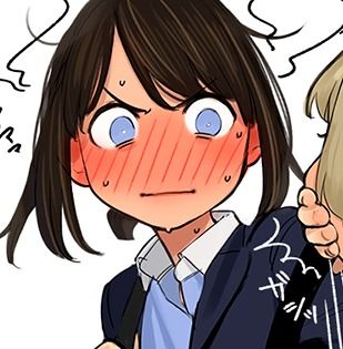 女生个性害羞脸动漫微信qq头像第8期