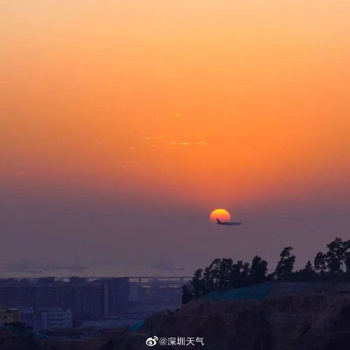 晚霞再提热搜深圳的天空从未让人失望过