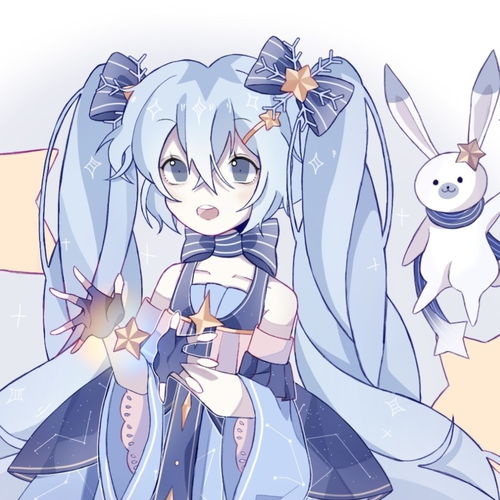 初音未来同人动漫头像总会有一个人的出现,让你觉得人间值得