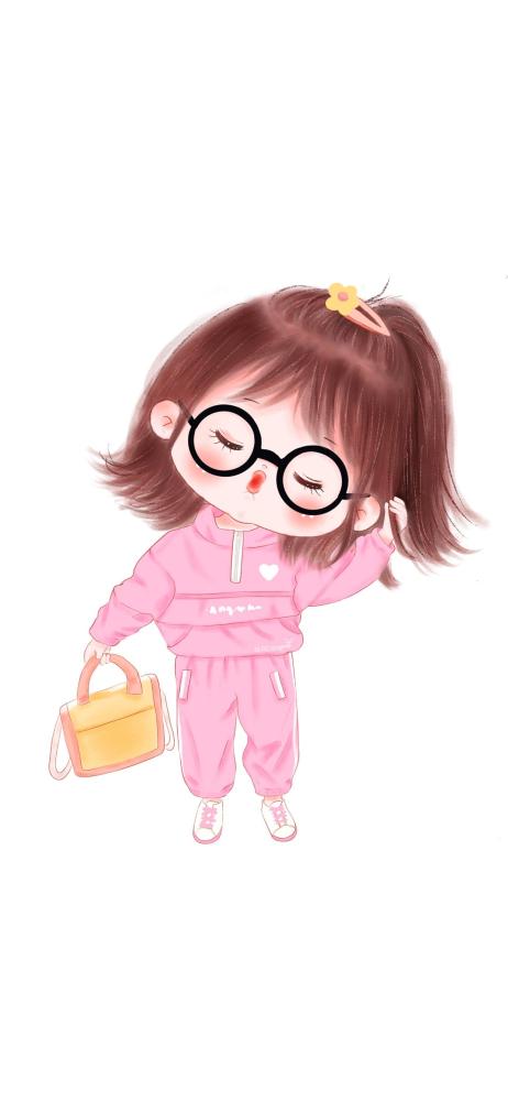 卡通动漫壁纸少女心可爱萌