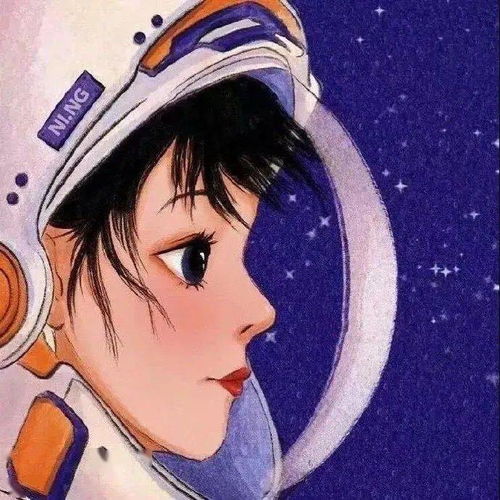 情侣手绘头像一男一女