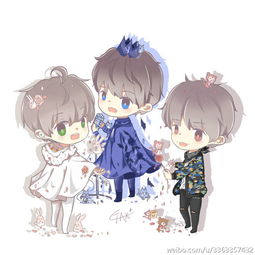 tfboys饭绘手绘锁屏作者微博cttax