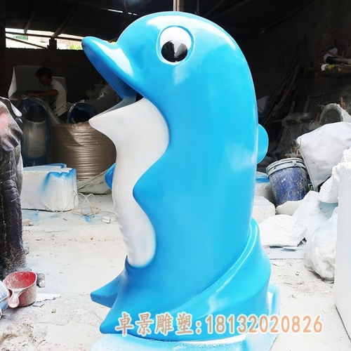 玻璃钢卡通垃圾桶雕塑淮南玻璃钢雕塑卡通垃圾桶厂