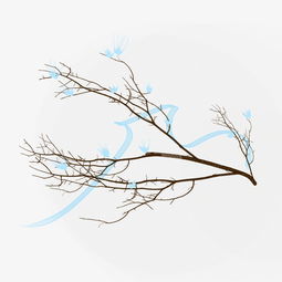 绿色的丝带树枝插画图片素材其他格式下载动漫人物大全