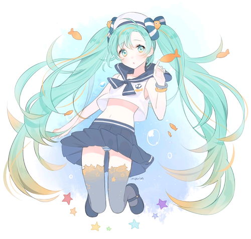 vocaloid高人气虚拟歌手图片欣赏23初音未来