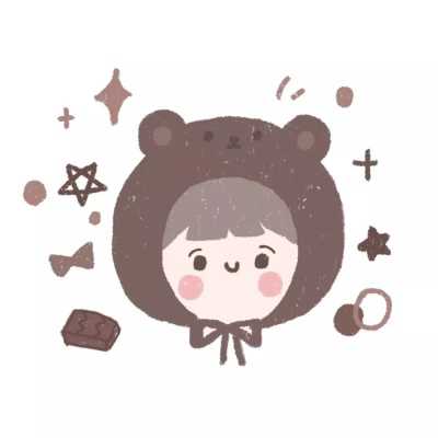 超可人的抖音卡通恋人头像