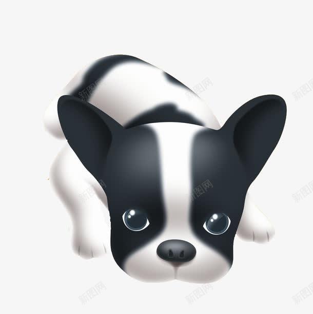 趴着的小狗狗阿拉斯加雪橇犬元素免抠png设计图片免费下载页面网页平面电商创意素材趴着素材