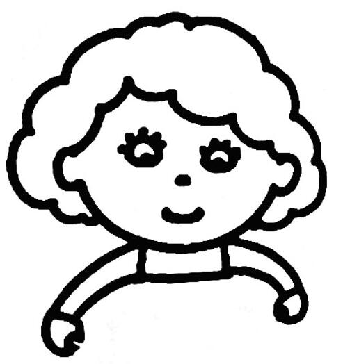 勤劳的妈妈简笔画洗衣服简笔画图片教程