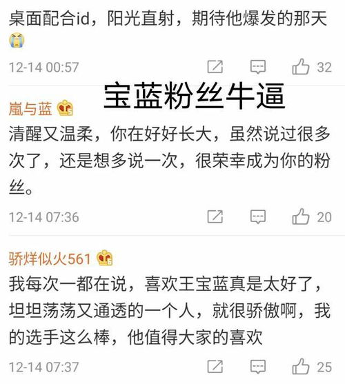 宝蓝回应id道歉事件始末,微博女粉战斗力是真的强,宝蓝真男人