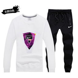 耐克nike春季新款运动套装春秋两件套青少年韩版潮流卫衣图片大全邮乐官方网站