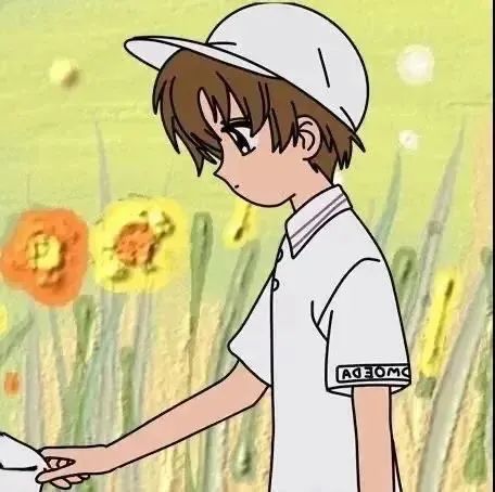 动漫情侣头像月朗星稀好想牵着你的手漫步林荫