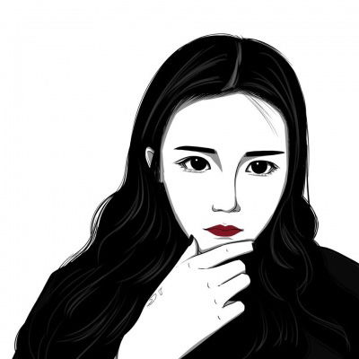 动漫黑白头像女生冷傲比较高逼格头像图片