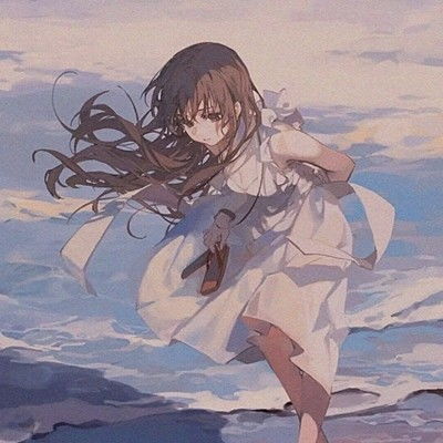 适合夏天换的动漫女头像