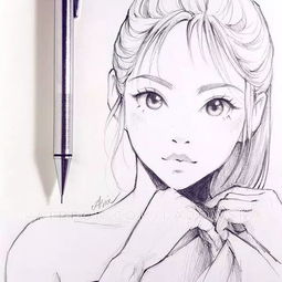 小清新的美少女漫画,拿去做头像吧