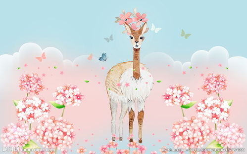 动漫儿童房卡通图图片