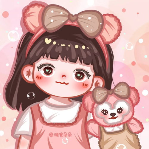 少女心爆棚的可爱女生头像