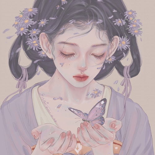 你说诗很美我说有你在结尾古风动漫头像