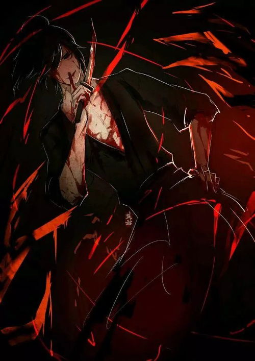 动漫男生头像一个身死魂碎落,一个未亡心疯魔
