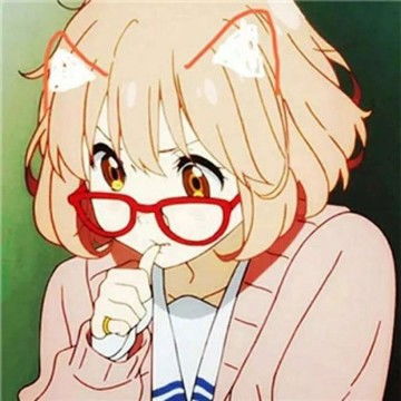 二次元卡通人物女生头像