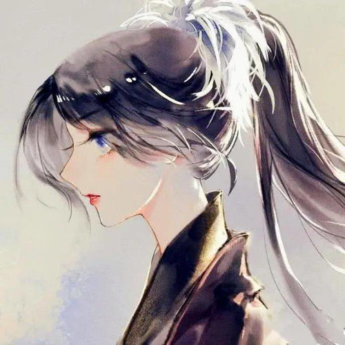 敲好看的动漫男女生头像