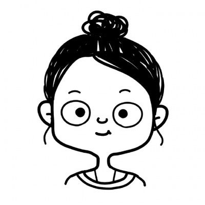 妈妈简笔画头像简约好看妈妈头像简笔画