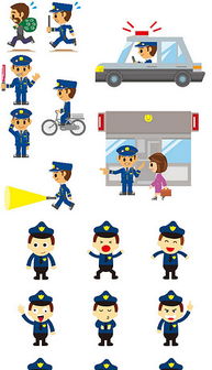 psd警察卡通psd格式警察卡通素材图片psd警察卡通设计模板我图网