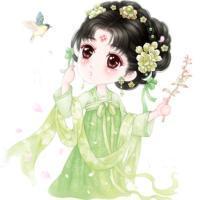求几张穿着古装的动漫少女的图片