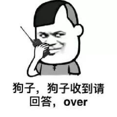 对讲机表情包收到请回复